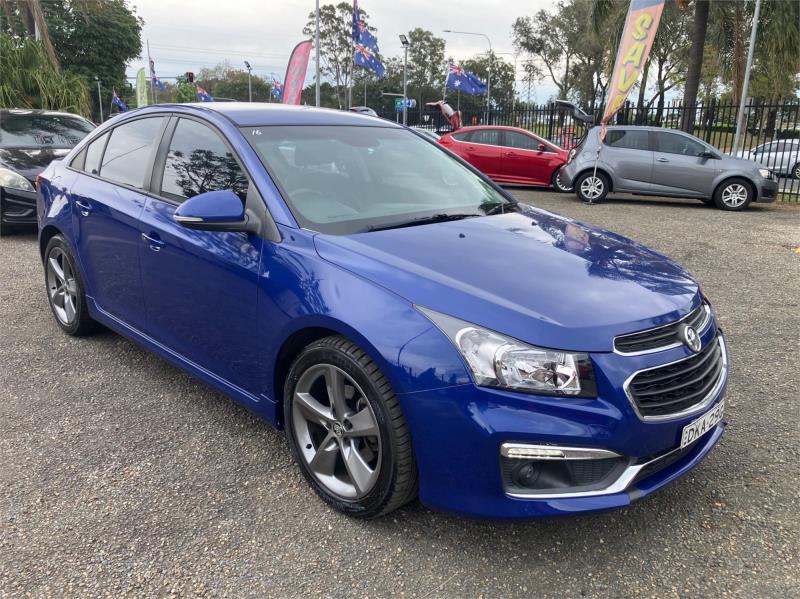 2016 Holden Cruze Sedan SRi Z-Series JH Series II MY16