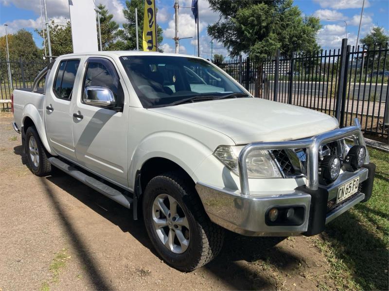 2012 Nissan Navara Utility ST-X D40 S5 MY12